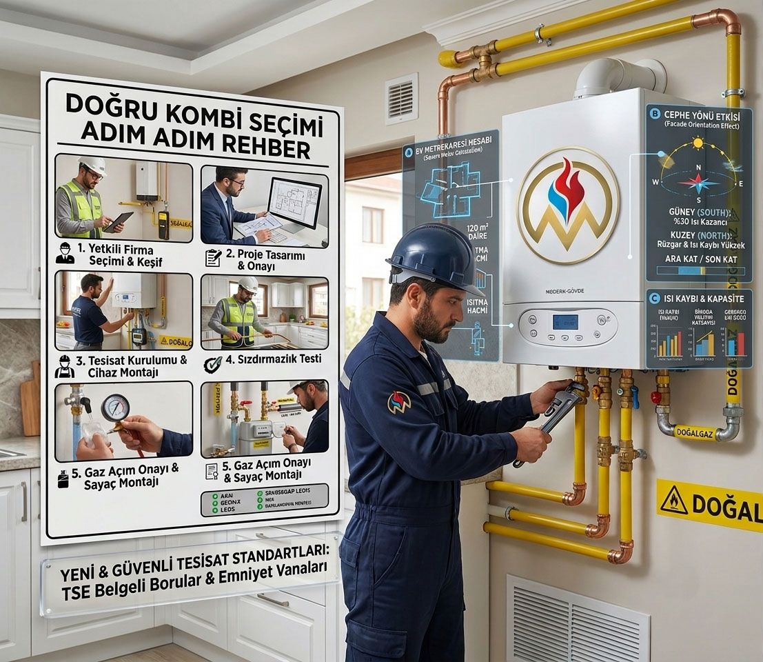 Doğru Kombi Seçimi Nasıl Yapılır? Metrekareye ve Cepheye Göre Kombi Hesabı