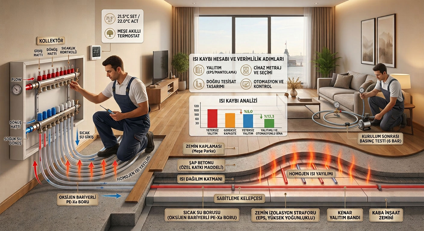 Isı Kaybı Hesabı Nedir? Binalarda Enerji Verimliliği Sağlamanın Yolları